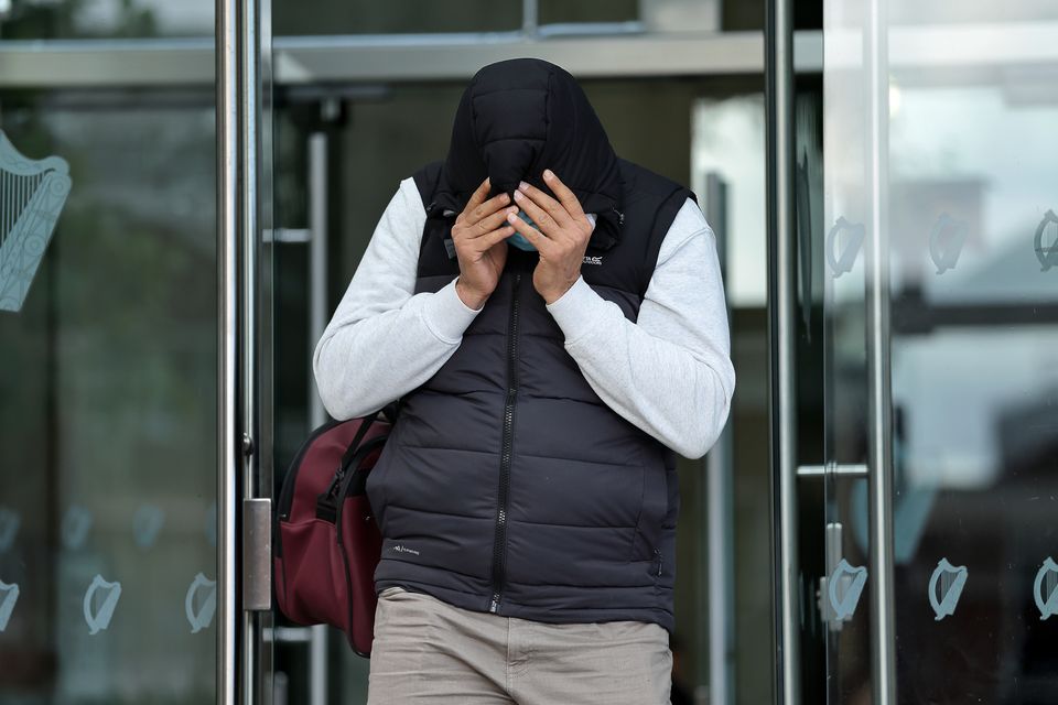 Oybek Jabbarov outside the Criminal Courts of Justice last Friday. Photo: Frank McGrath